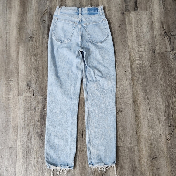 Abercombie And Fitch The 90s Straight Utra High Rise Curve Love 26/2R - Picture 10 of 13